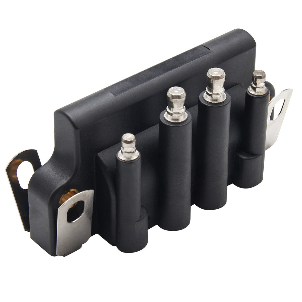 Somusen dual plug ignition coil 0583740 front view shows robust marine-grade build