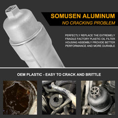 Somusen oil pressure sensor kit included for accurate readings.