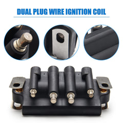Somusen outboard ignition coil installed on engine harness for reliable ignition