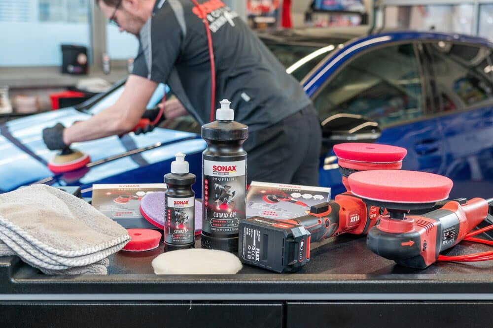 Water-based paint correction for safer, extended working time