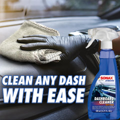 500 ml bottle ensures long-term protection and frequent use across interior surfaces.