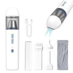 SonicPower Portable Car Vacuum cordless design for quick interior cleaning.