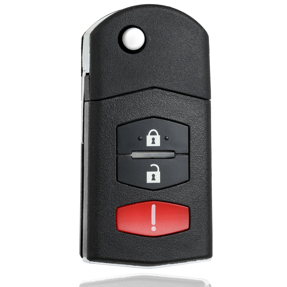 Soovgle key fob remote front view showing Mazda compatibility and easy access