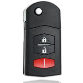 Soovgle key fob remote front view showing Mazda compatibility and easy access