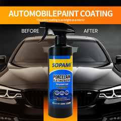 SOPAMI cleaning cloth included for easy wipe and finish