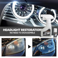SOPAMI headlight coating application allows even coverage for durable shine.