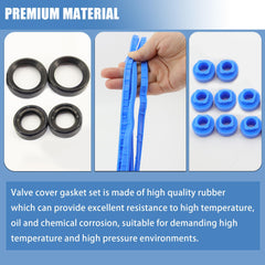 Sorello valve cover gasket set in Ford Flex engine bay for a durable seal