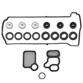 Sorello valve cover gasket set, front view, durable seal for reliable performance.