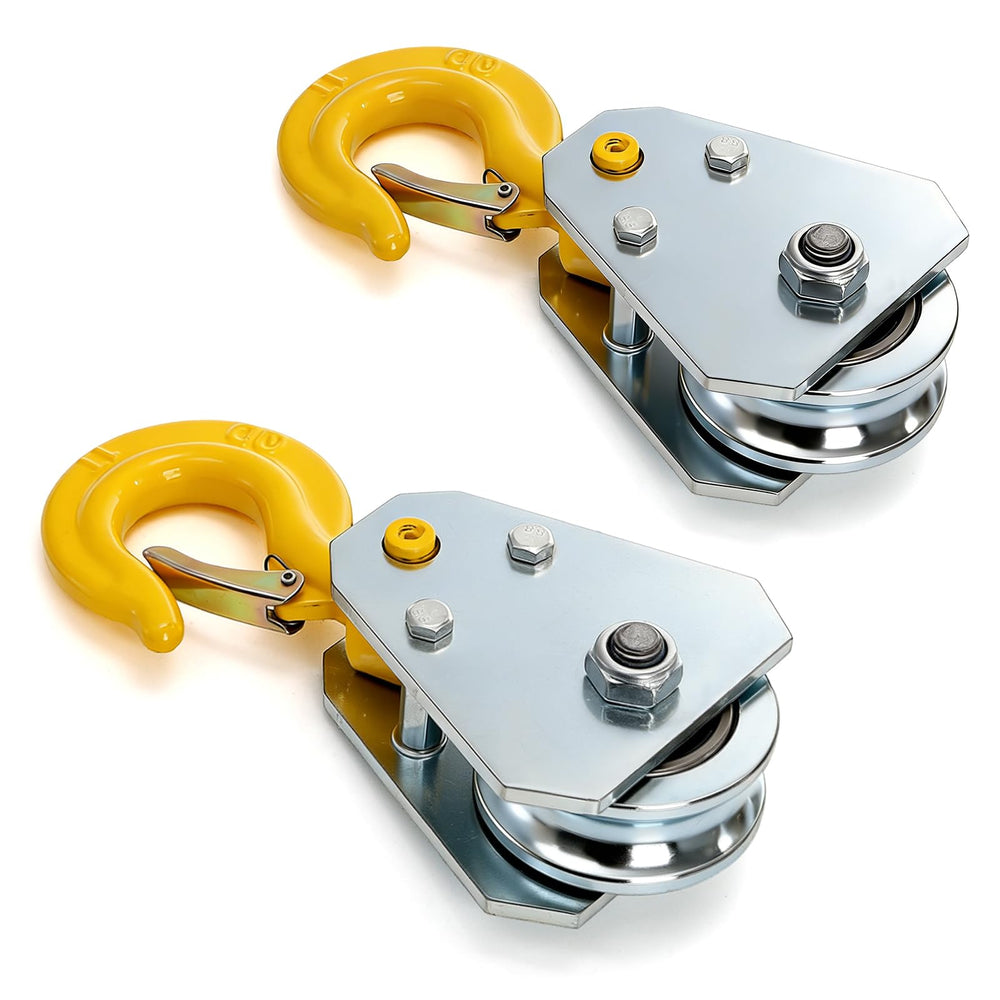 SOUJOY zinc-plated finish provides rust resistance for durable outdoor or workshop use.