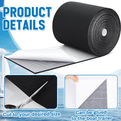Soulchen adhesive-backed carpet for boats and ramps is practical