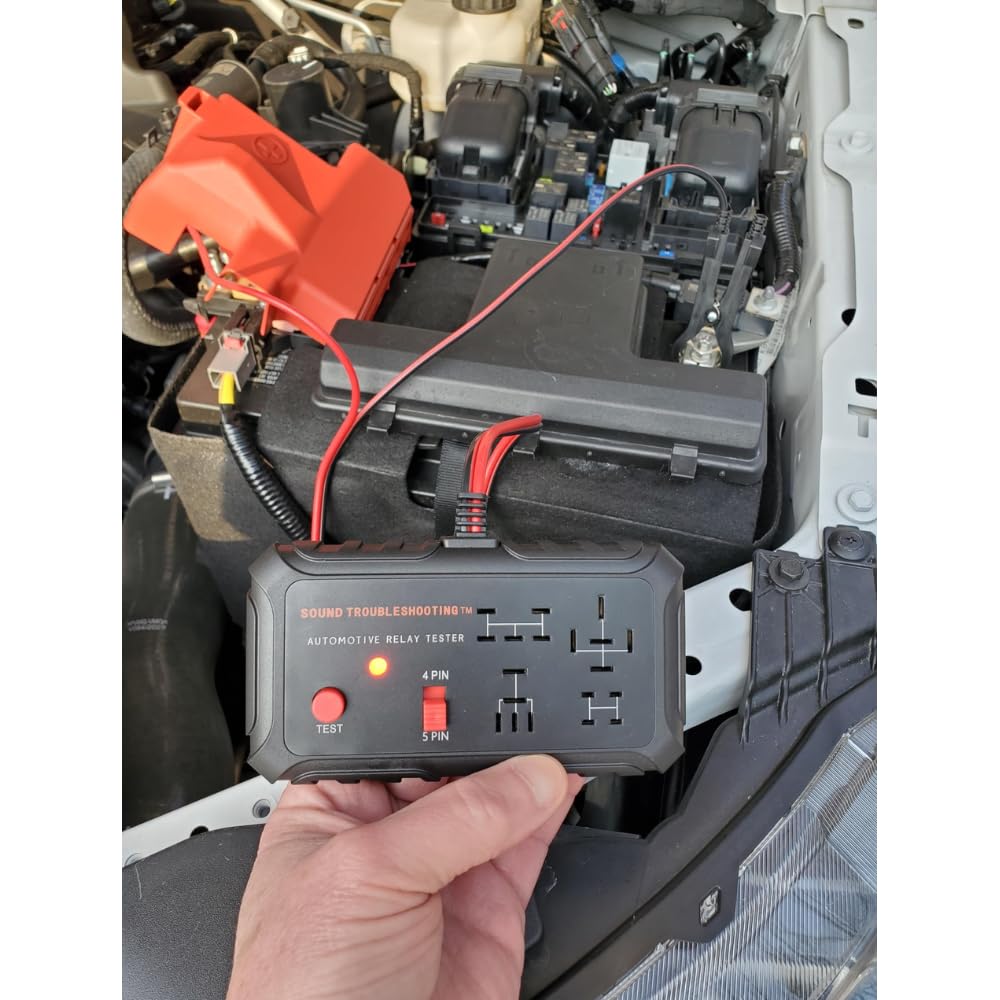 Sound Troubleshooting compact design fits in your hand for portable diagnostics.