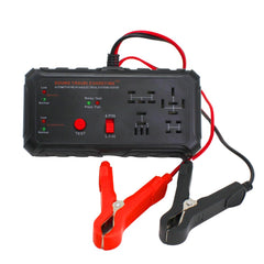 Sound Troubleshooting relay tester inserted into a relay for quick diagnostic feedback