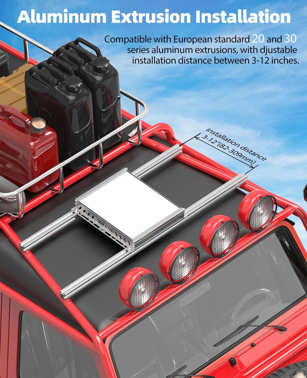 SOZATO Starlink Mini Mount weather-ready aluminum frame withstands outdoor use