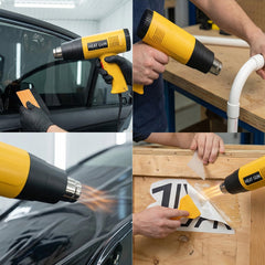 Spanno five squeegees with varied hardness for edges and corners