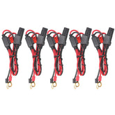SPARKING 5-pack SAE to ring-terminal 2ft extension for extended charging access