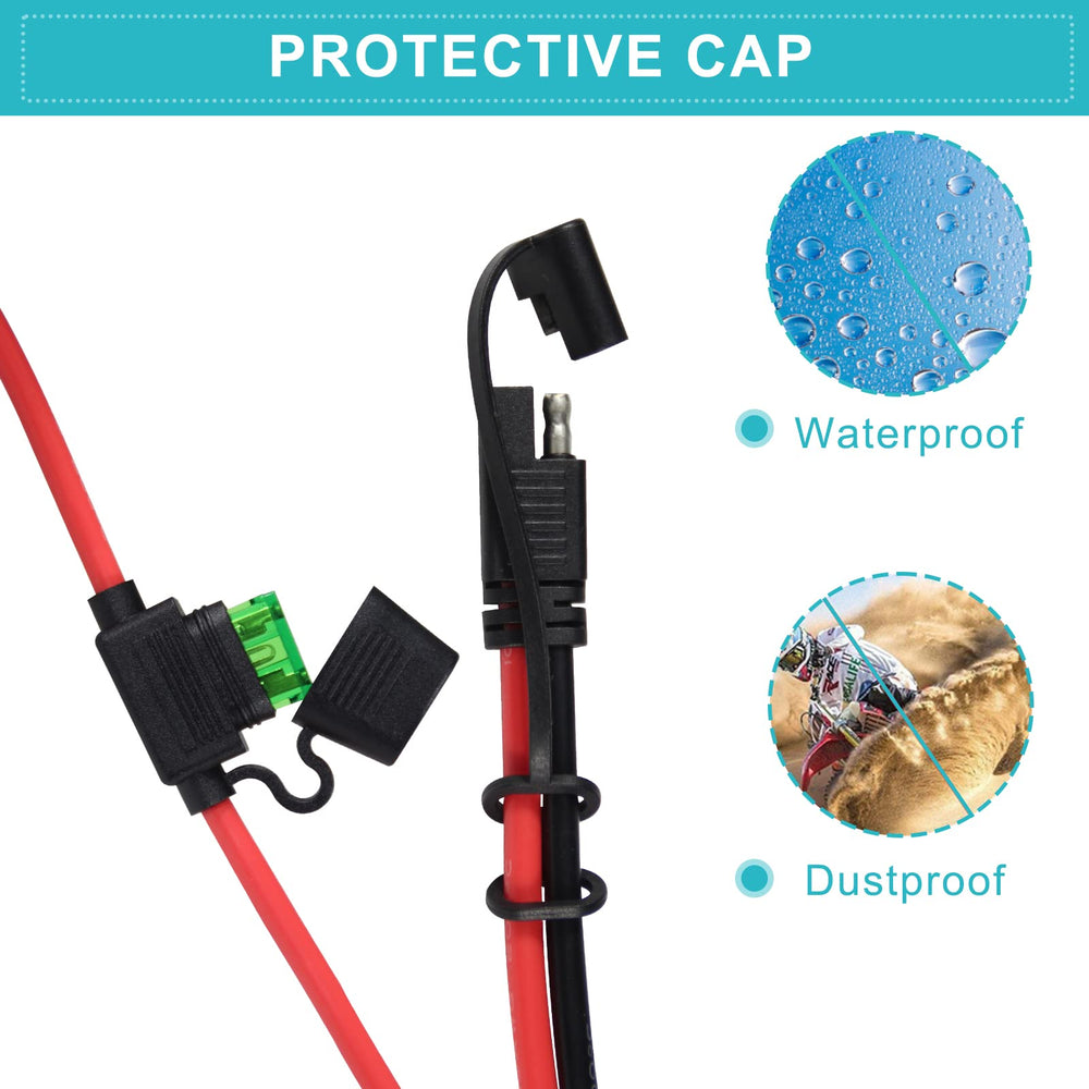 SPARKING battery trickle charger cable suited for motorcycles
