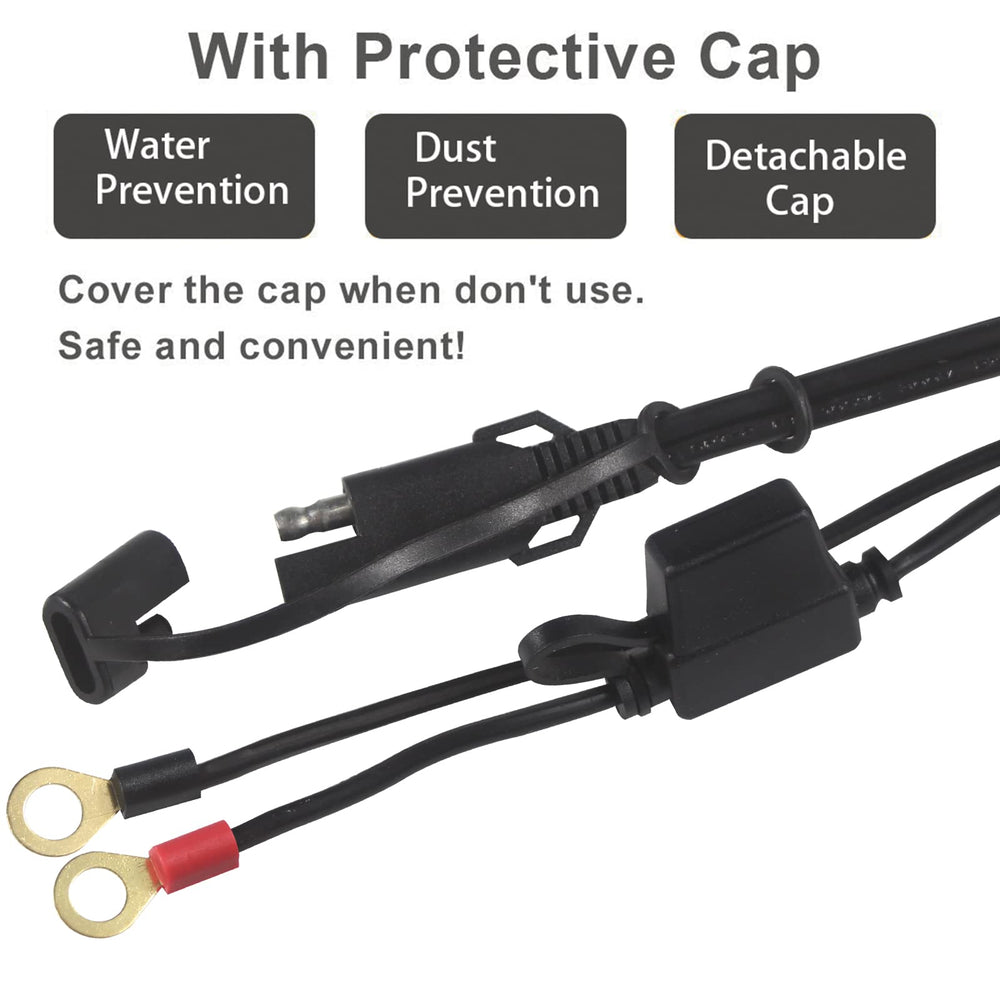 SPARKING six-pack convenience for multiple vehicles or spares.