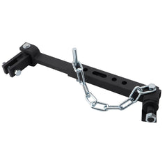 SPARKWHIZ E-L8430 stabilizer shows left-right compatibility on Kubota tractors