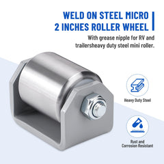 SPARKWHIZ heavy-duty steel construction conveys long-lasting performance on rough roads.