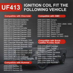 Eight-coil SPARKWHIZ pack highlighting consistent ignition energy