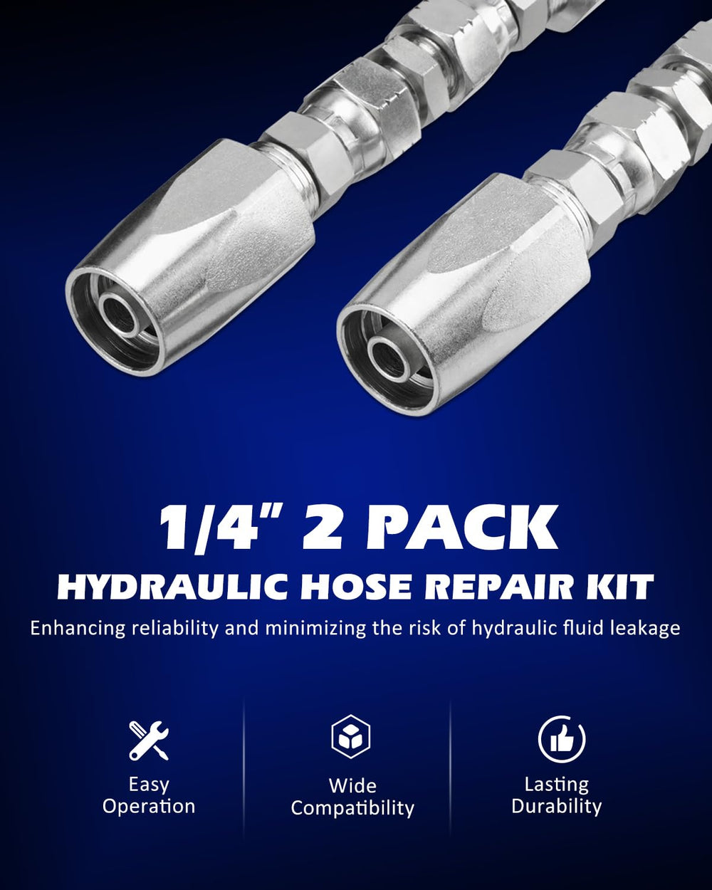 SPARKWHIZ hose repair kit installation easy demonstrates fast setup with basic hand tools.