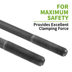 SPARKWHIZ U Bolt Kit compatible with 1-3/4 inch leaf springs