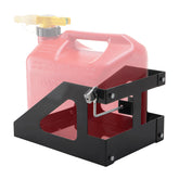 SPARKWHIZ 5-gallon trailer gas can holder bracket secures cans on trailers.