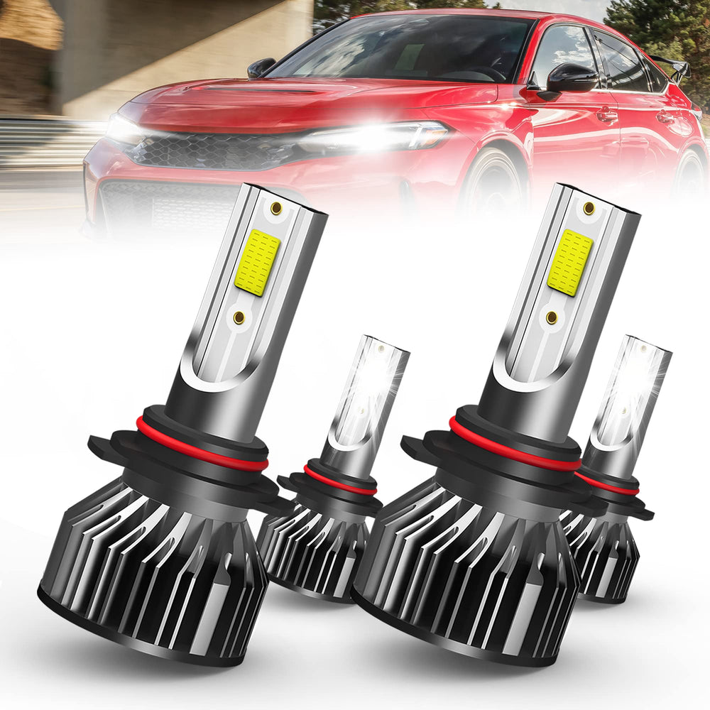 SPBRTBUB LED headlights high/low beam for Honda Civic 2006-2013