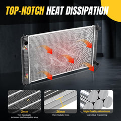 SPELAB core detail shows a 26.5 x 16 x 0.6 inch core for efficient cooling.