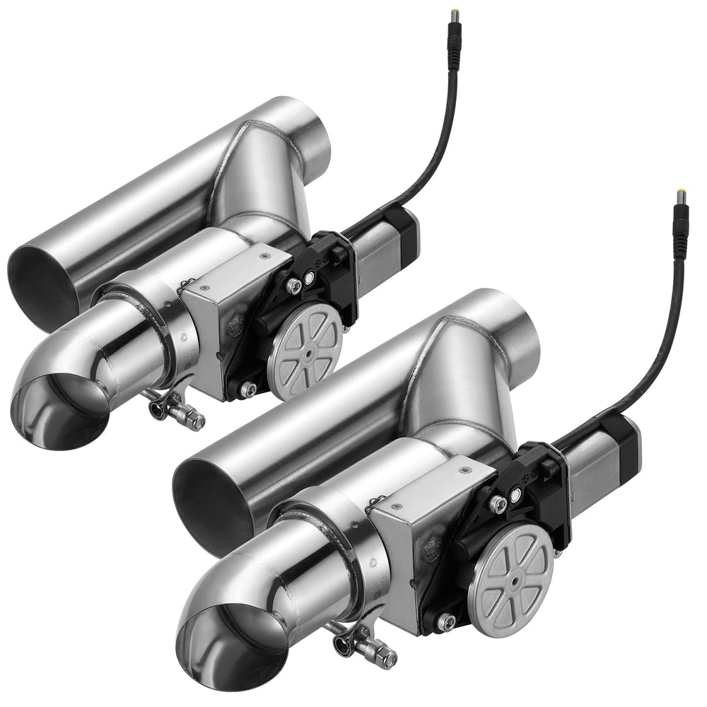 SPELAB Dual Electric Exhaust Cutout front view for versatile tuning.