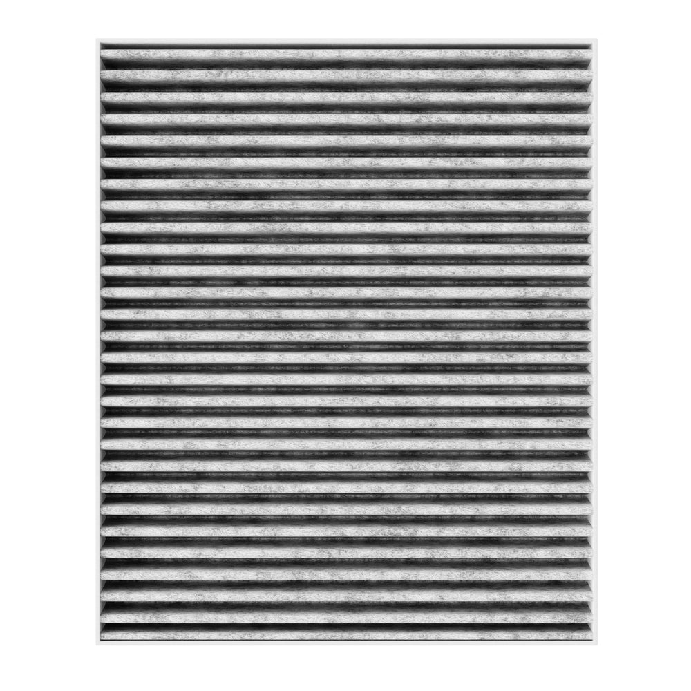 Spearhead Breathe Easy cabin filter box and parts laid out for replacement