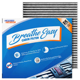 Spearhead Breathe Easy cabin filter front view showing carbon media for fresher interior air