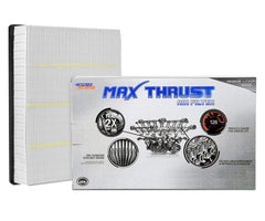 Spearhead Max Thrust air filter closeup with deep pleats for cleaner airflow
