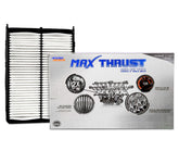 Spearhead Max Thrust engine air filter closeup highlighting Hex-D pleats for better dirt capture