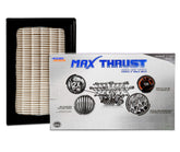 Spearhead Max Thrust engine air filter in Corolla engine bay improves airflow and efficiency