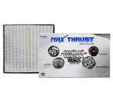 Spearhead Max Thrust filter showing dirt-holding capacity for cleaner intake and filtration