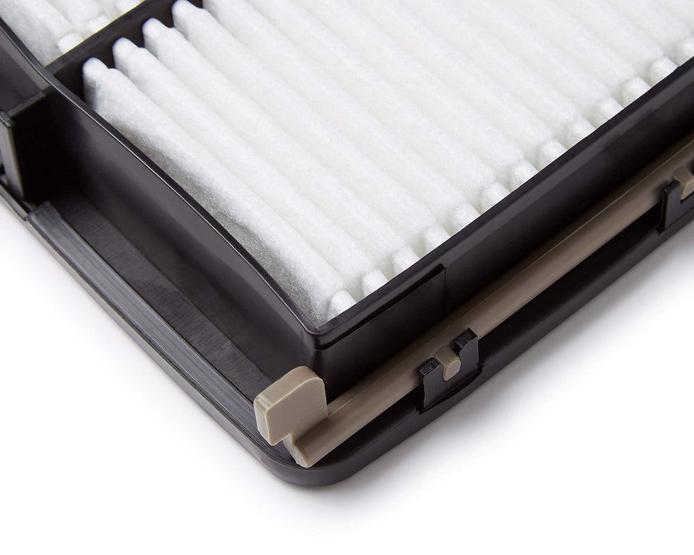 Spearhead Max Thrust filter in-engine compartment photo illustrates straightforward replacement and secure fit.