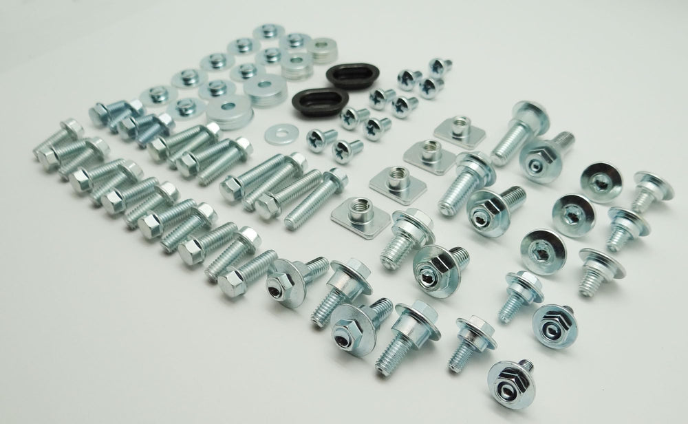 Specbolt CRF rear fender bolts ensure stable rear protection and alignment.
