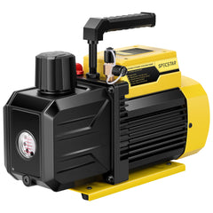 SPECSTAR vacuum pump front view highlights durable aluminum housing for long-term use