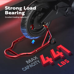 SPECSTAR stand with L-shaped fork heads ensure precise alignment.