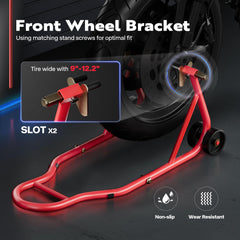 SPECSTAR robust 441 lbs capacity supports heavy motorcycles securely