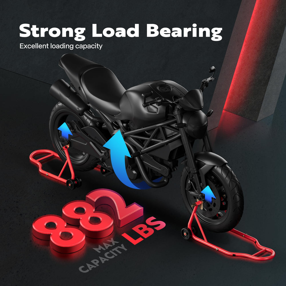 SPECSTAR versatile setup works with front, rear, or both
