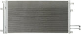 Spectra Premium condenser for Cadillac Escalade showing OE-like fit and mounting points