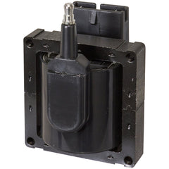 Spectra Premium C-502 ignition coil closeup, showcasing premium build for dependable ignition.
