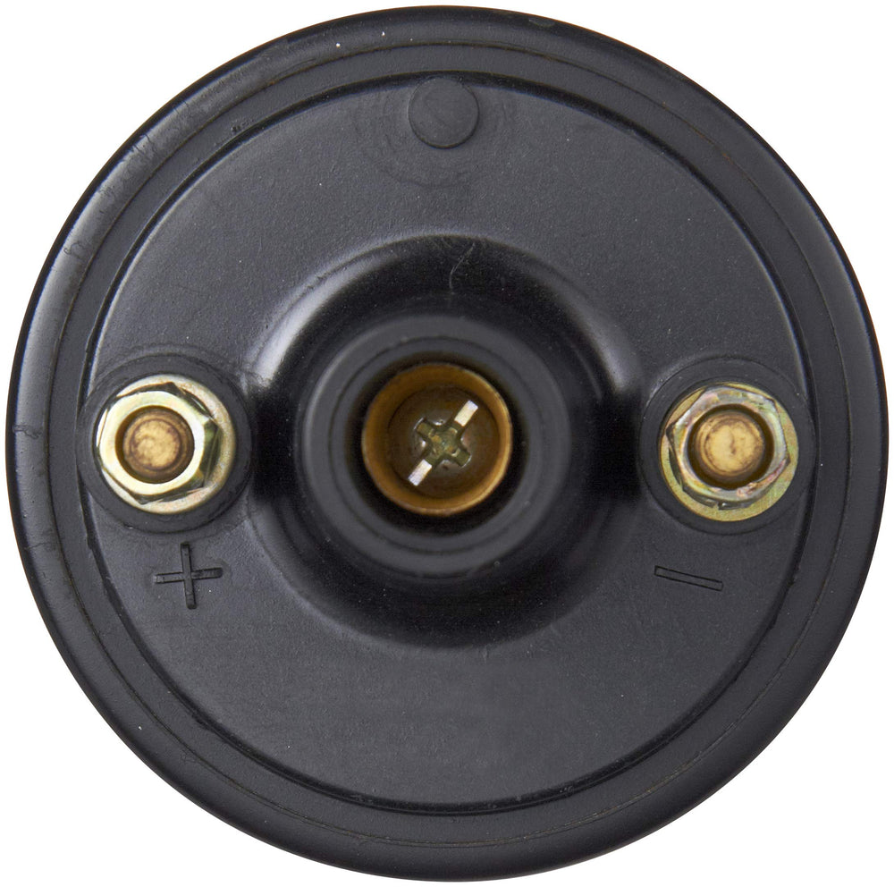 Spectra Premium C-624 ignition coil windings close-up, copper cores visible