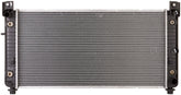 Spectra Premium CU2370 radiator front view shows direct OE-like fit.
