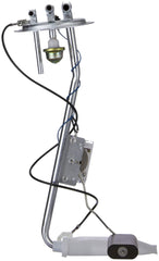 Spectra Premium FG05F fuel sending unit installation shows OE-connected hardware for reliable readings.
