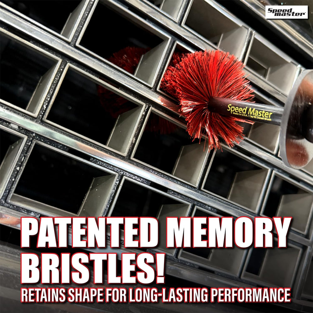 Speed Master Mini Wheel Brush safe on chrome and painted wheels