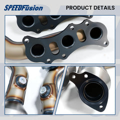 SpeedFusion right catalytic converter showcasing durable build for consistent 4Runner performance.