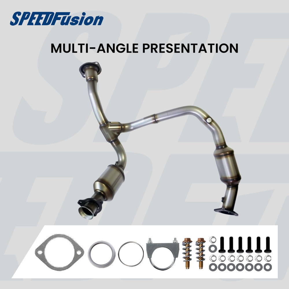 SPEEDFusion stainless steel body provides durability in a catalytic converter